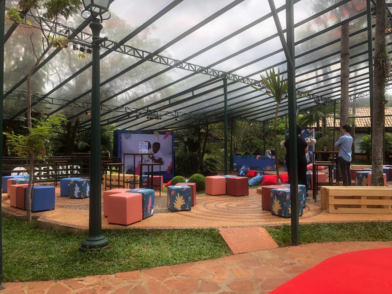 Espaço Lounge Jardim - Casa da Fazenda do Morumbi