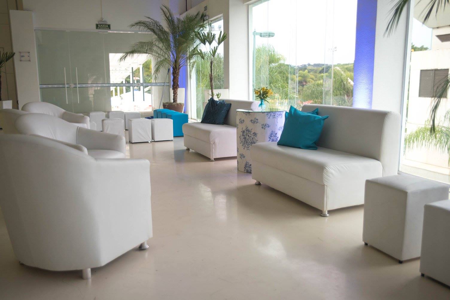 White Pavilion - Espaço para eventos - Foyer - Vão Livre