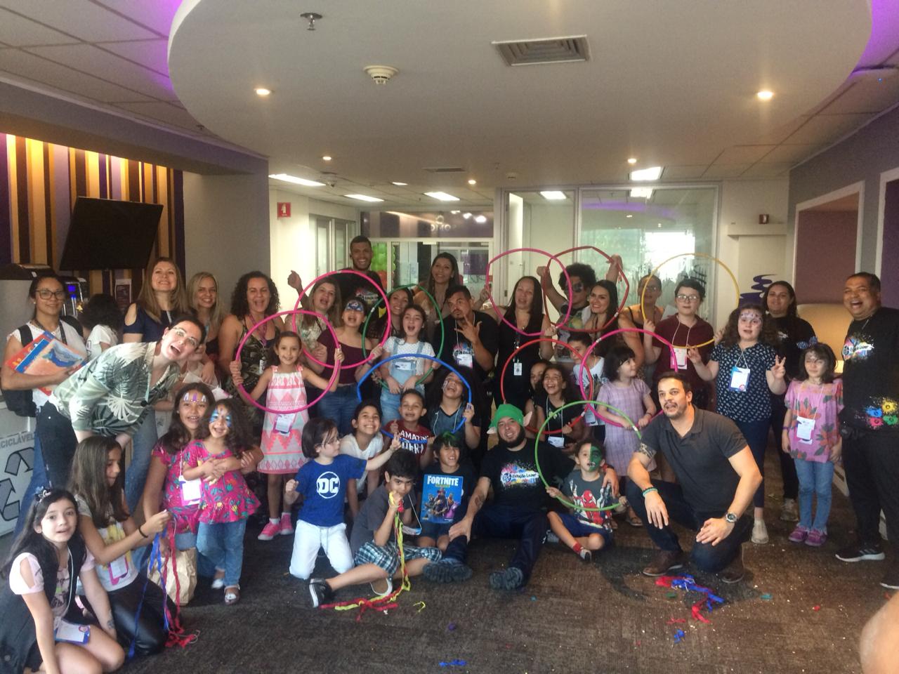 Ação de Dia das Crianças - Kids at work - Recreação