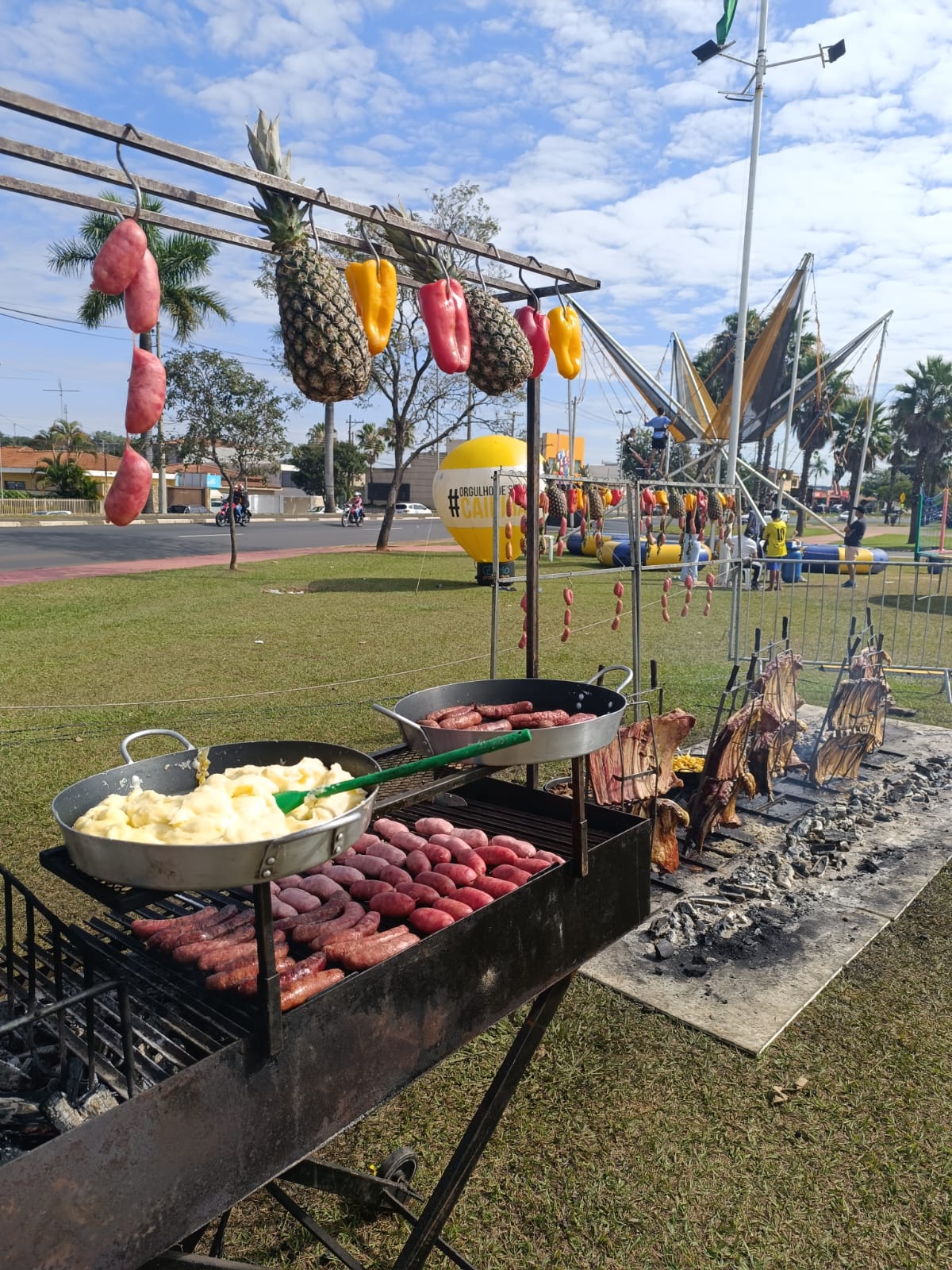 Churrasco Fogo de Chão para eventos