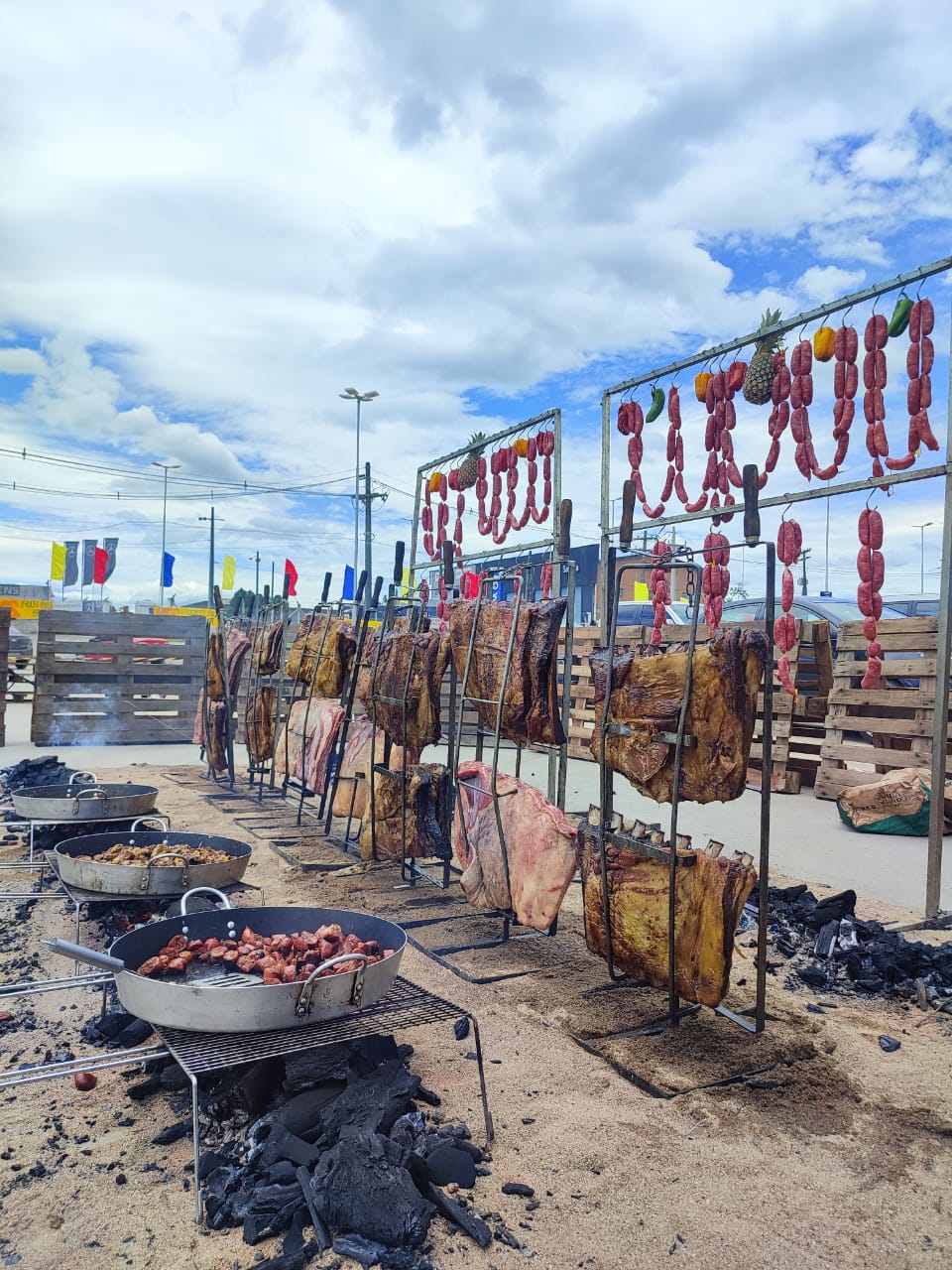 Churrasco Fogo de Chão para eventos