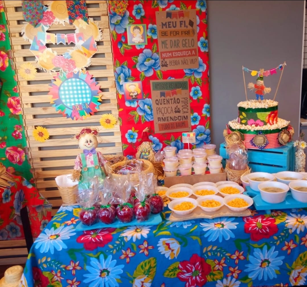 Catering Típico - Festa Junina na empresa - Buffet Tipico