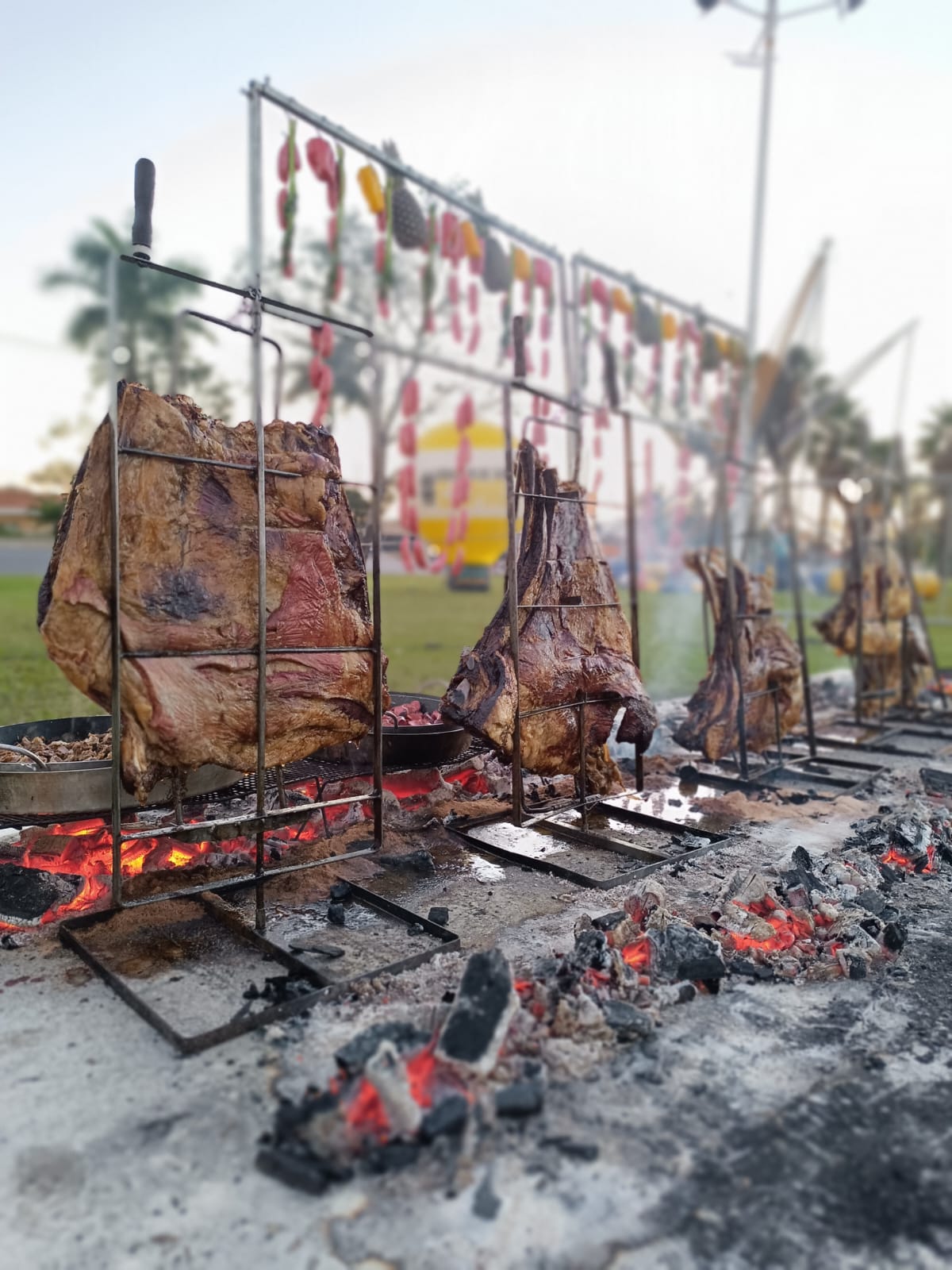 Churrasco Fogo de Chão para eventos