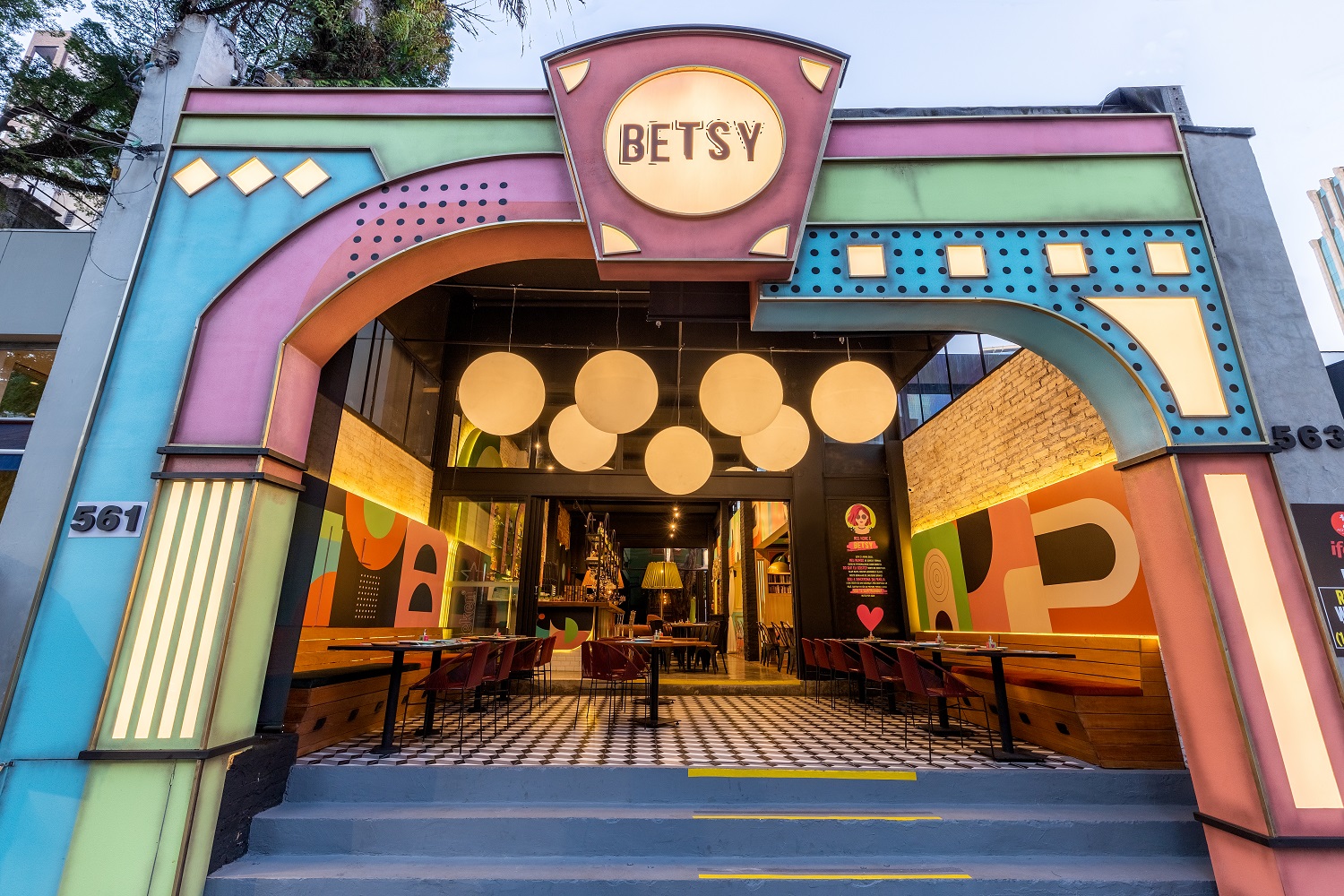 Betsy - Entrada - Espaço para confraternização - Eventos corporativos