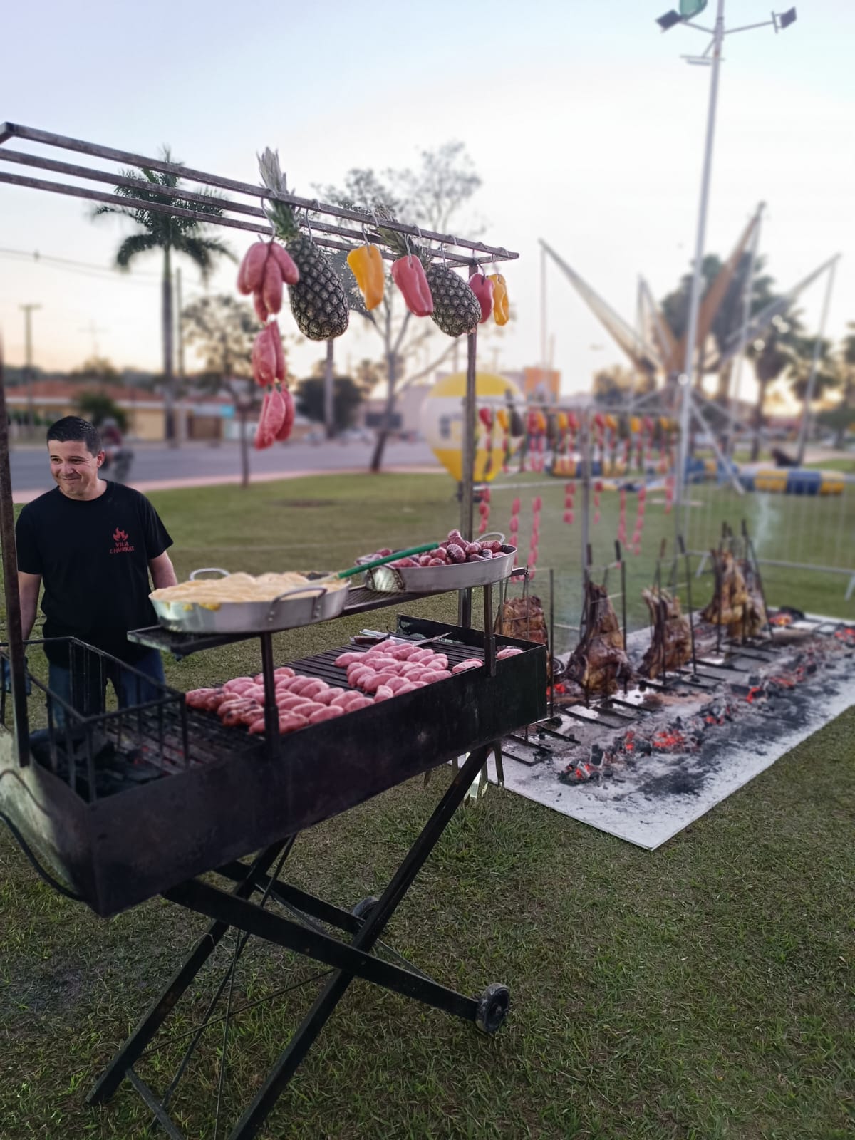 Churrasco Fogo de Chão para eventos