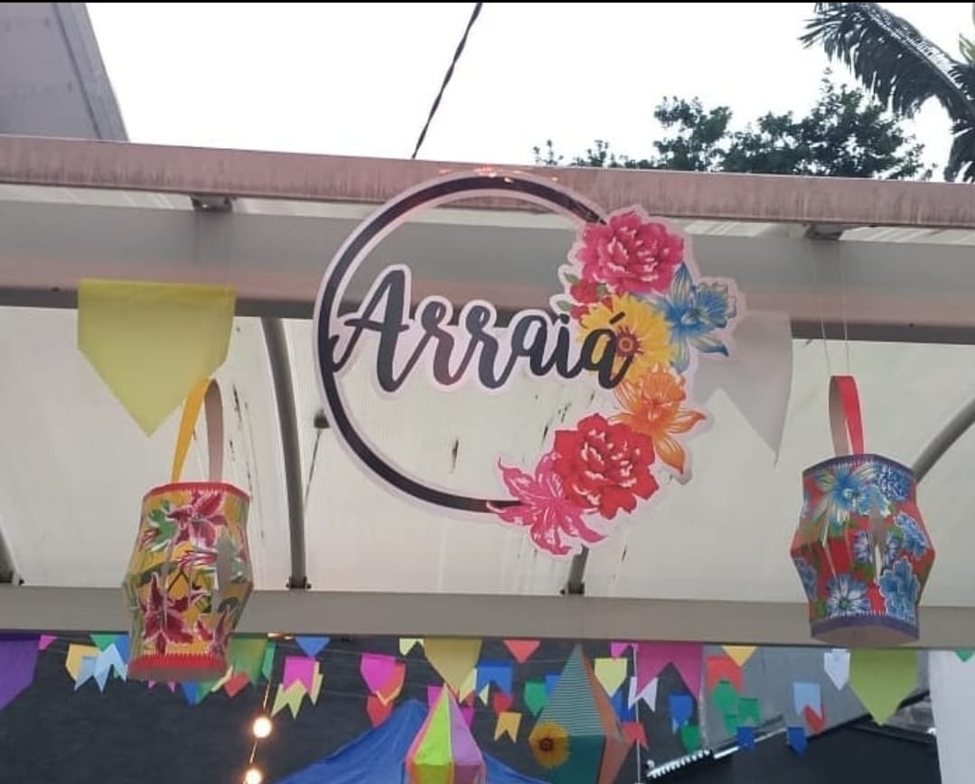 Catering Típico - Festa Junina na empresa - Decoração